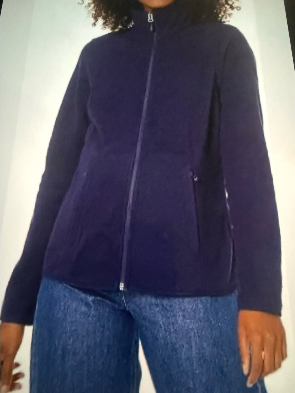 Amazon Essentials Navy Full-Zip Utility Jacket
